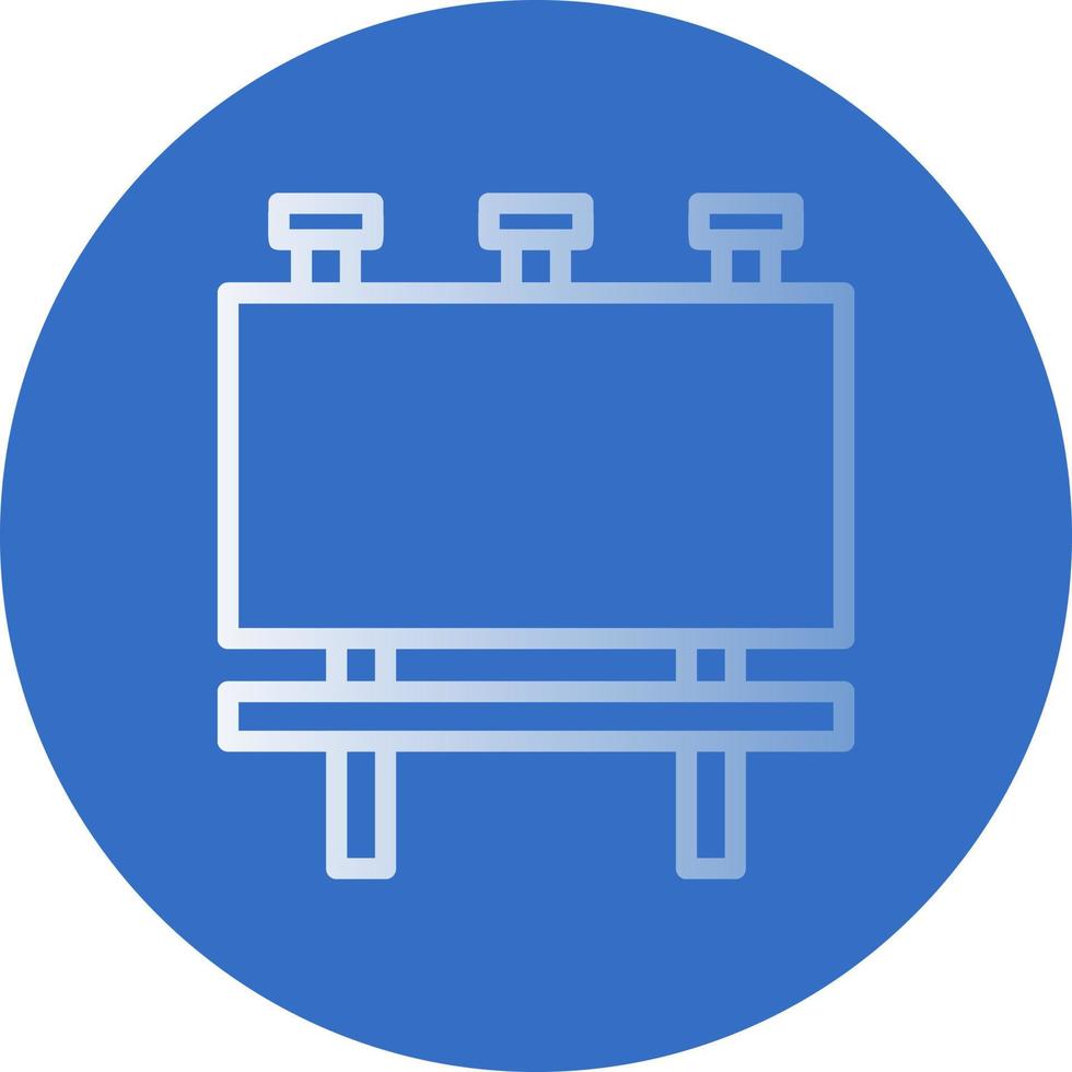 Billboard Vector Icon Design