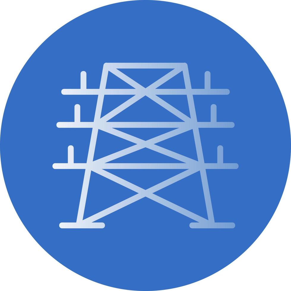 Electric Tower Vector Icon Design