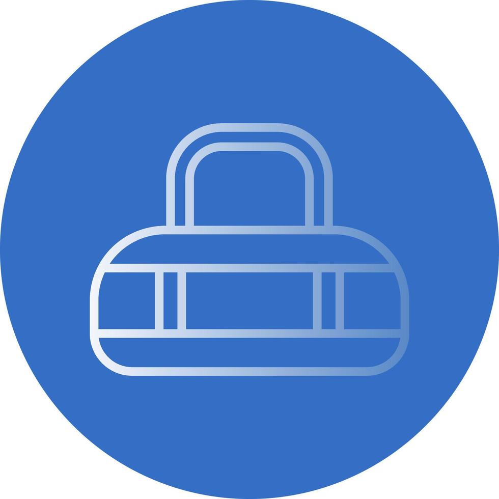 Duffle Bag Vector Icon Design
