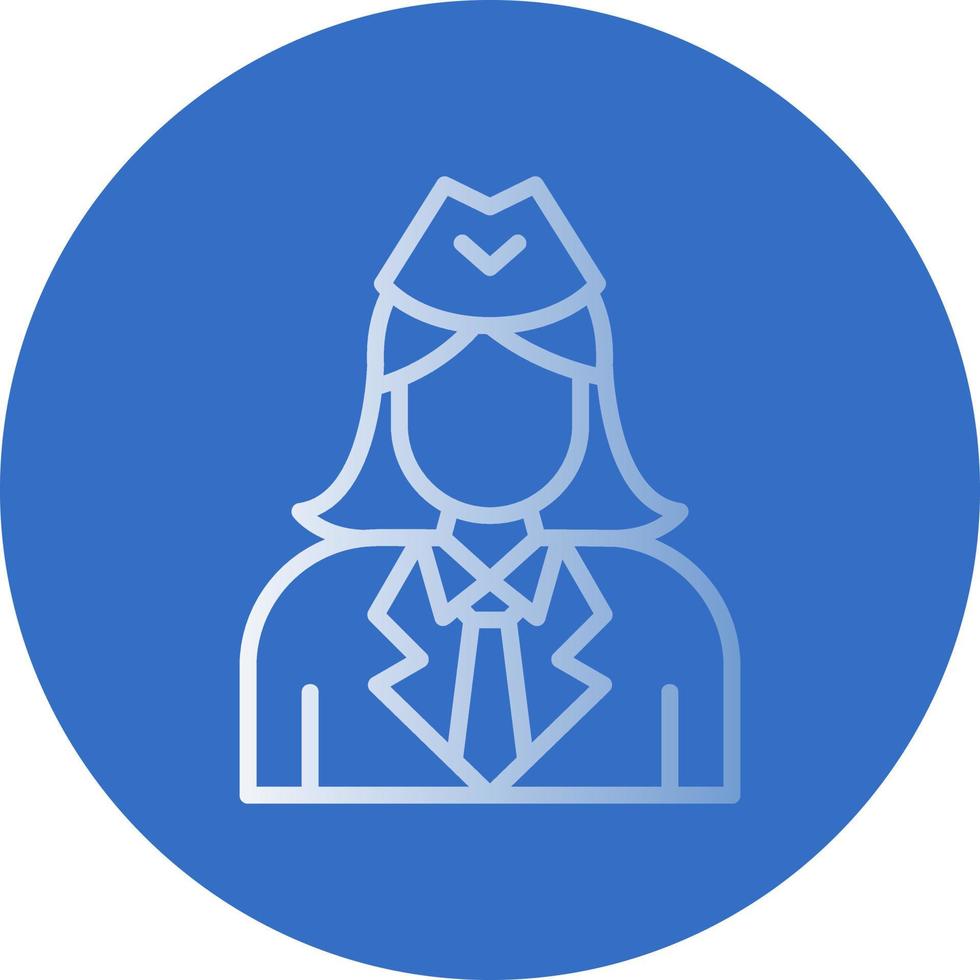 Hostess Vector Icon Design