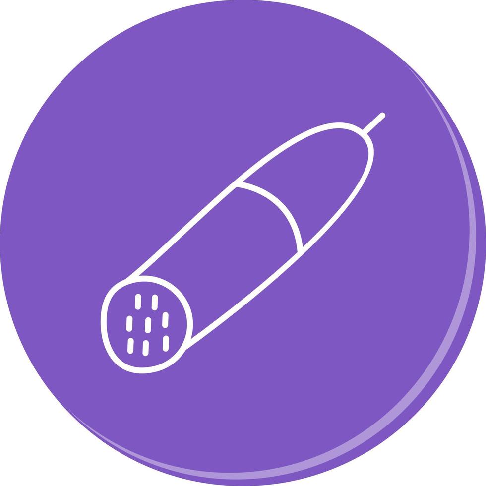 Salami Vector Icon
