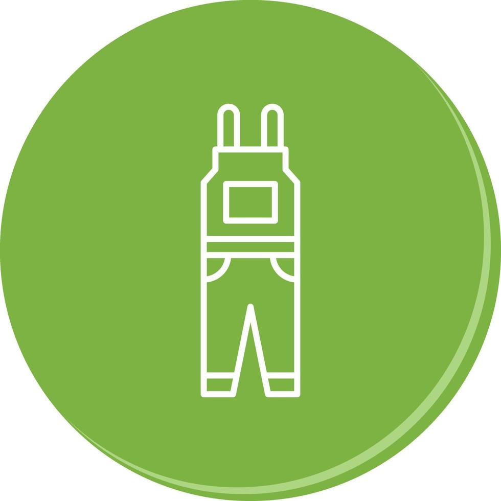 Jumpsuit Vector Icon