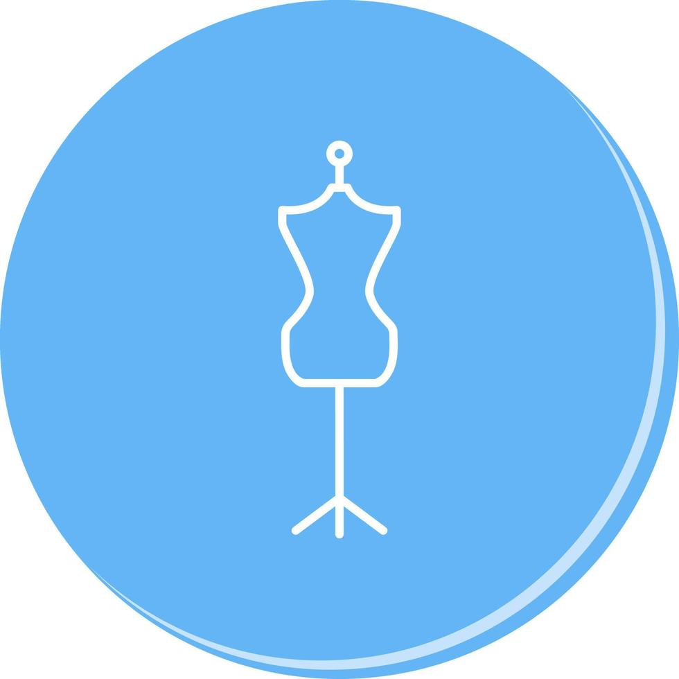 Dress Holder Vector Icon