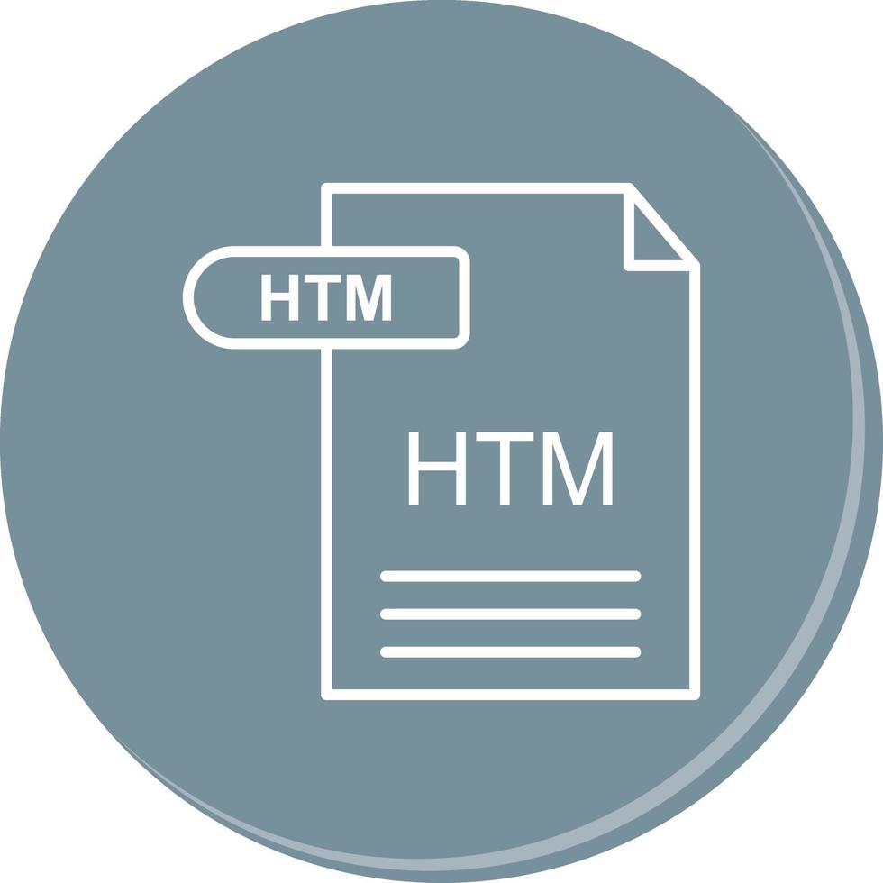 icono de vector de html