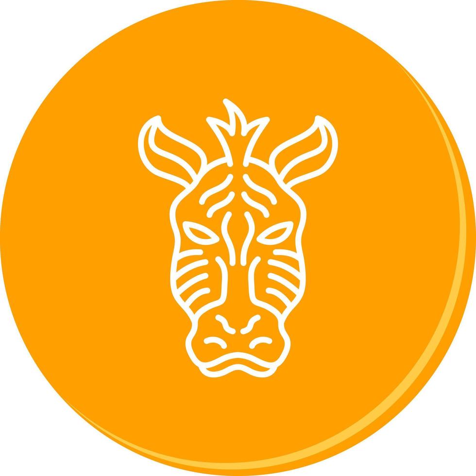 Zebra Vector Icon