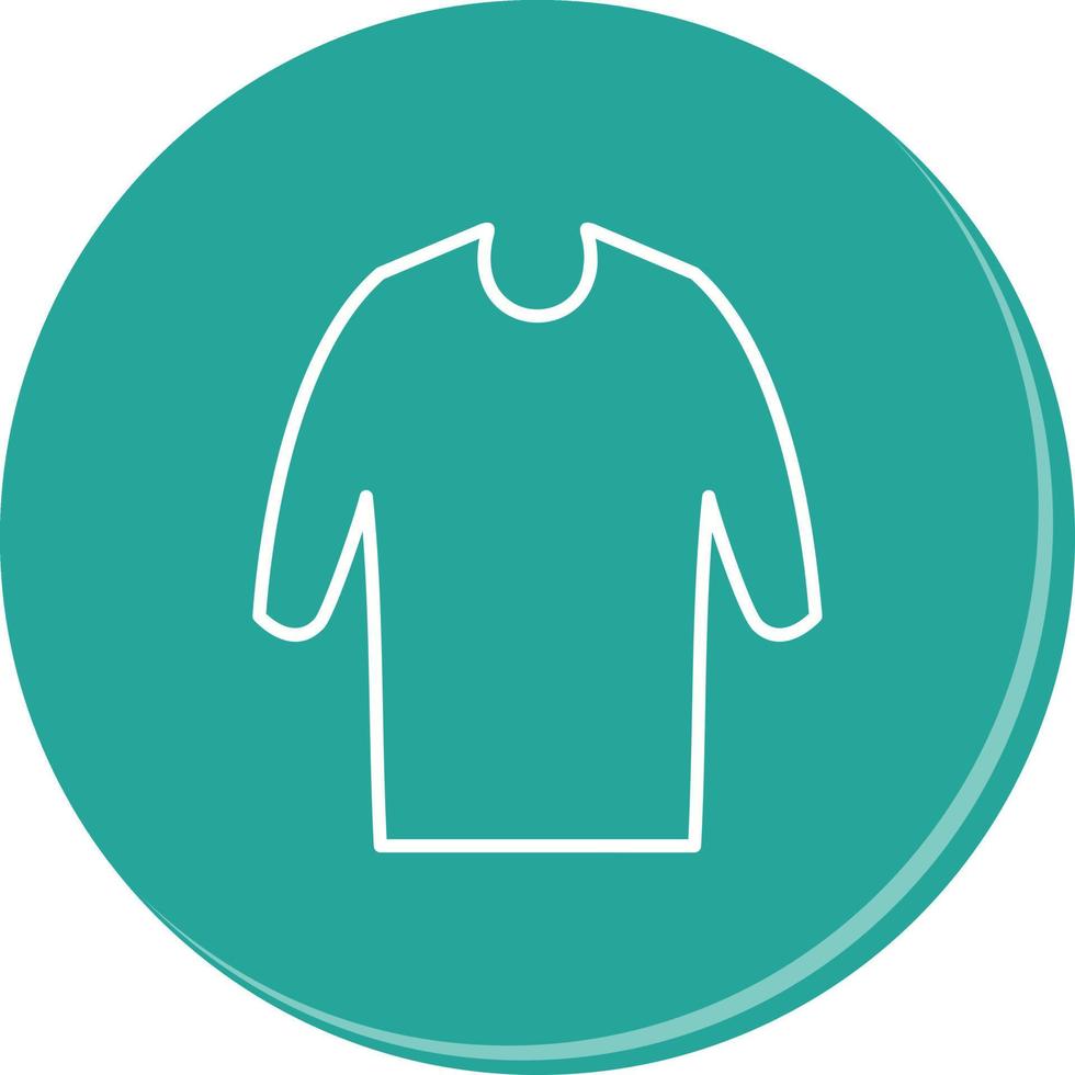 icono de vector de camisa casual