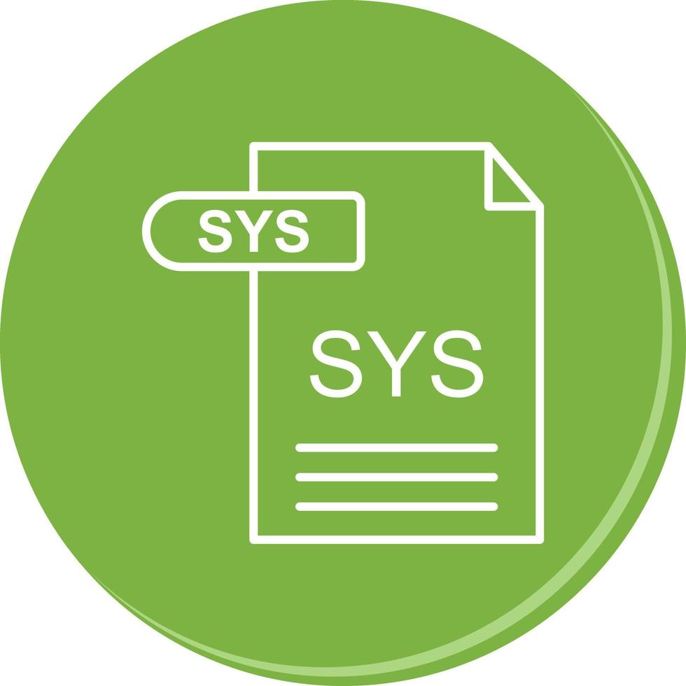 SYS Vector Icon