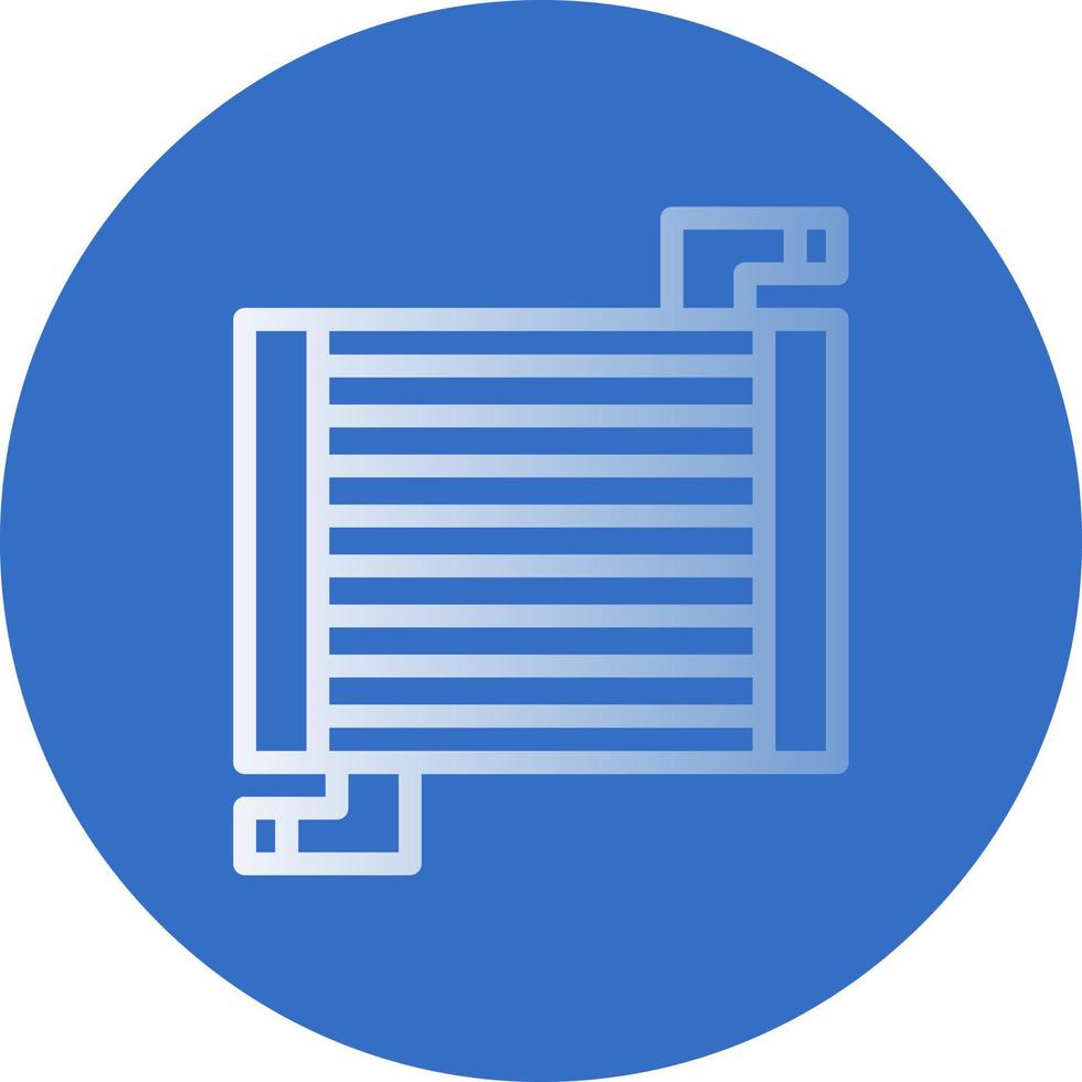 Radiator Vector Icon Design