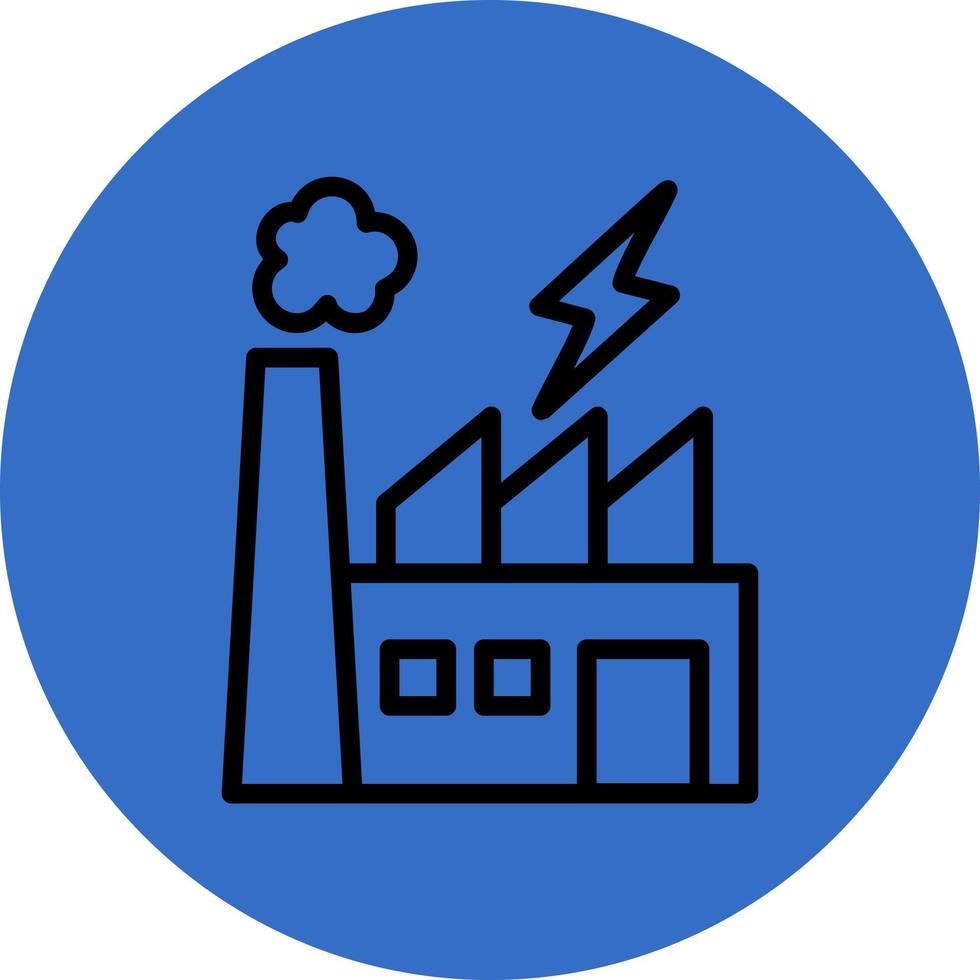 Power Plant Vector Icon Design
