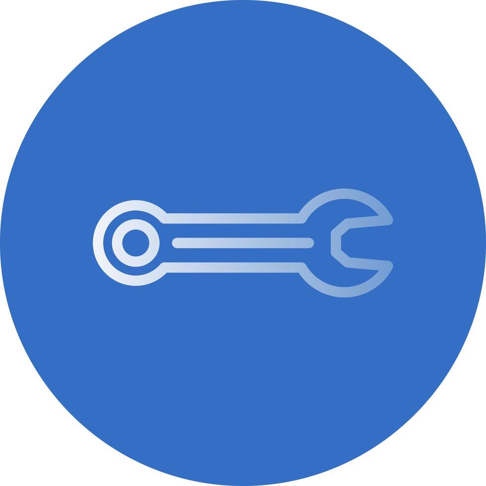 Spanner Vector Icon Design