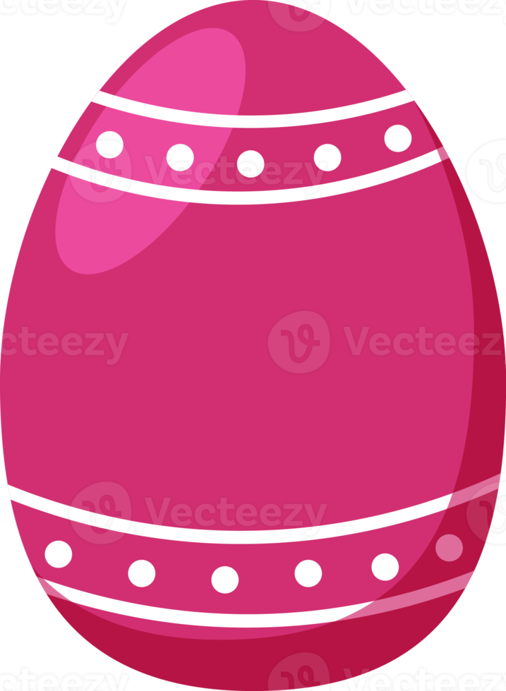 Pink Easter Egg png