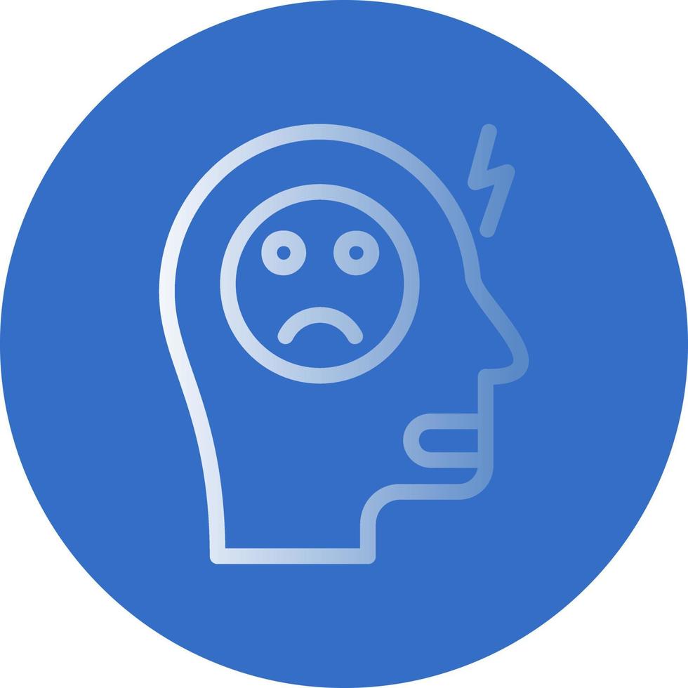 Depression Vector Icon Design