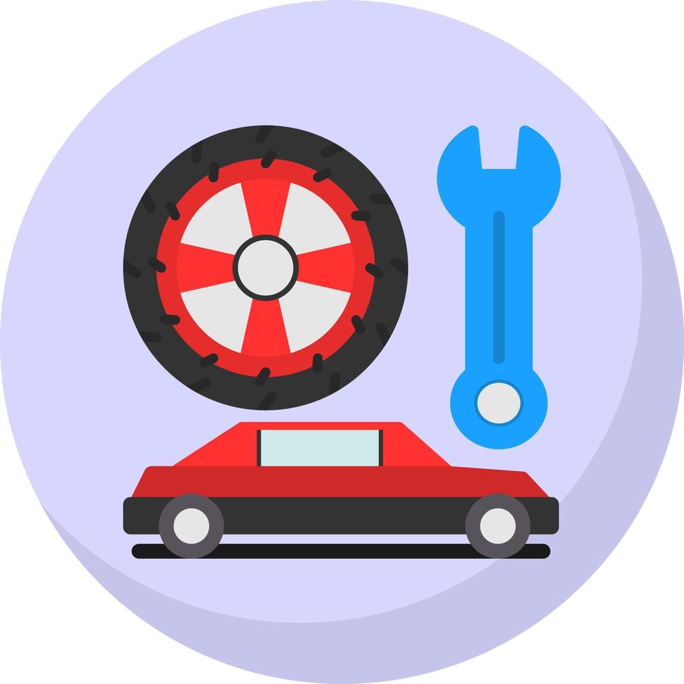 Car Service Vector Icon Design