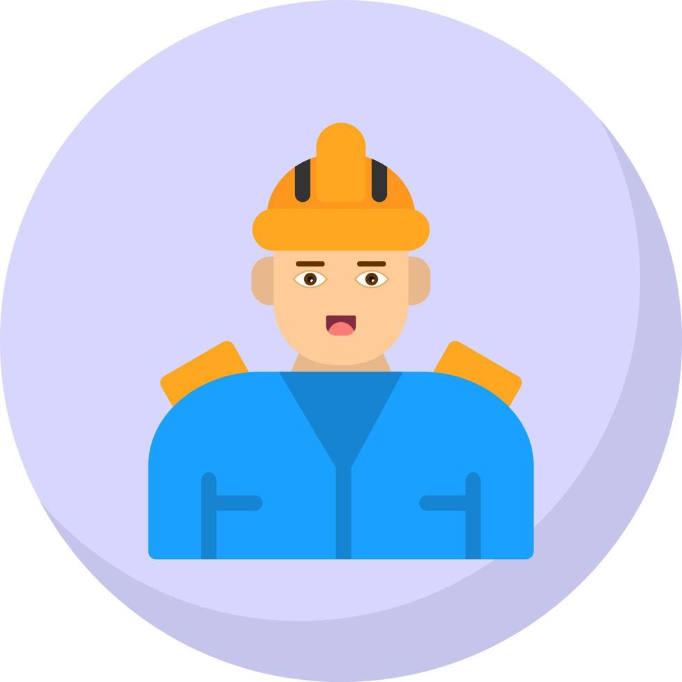 Engineer Vector Icon Design