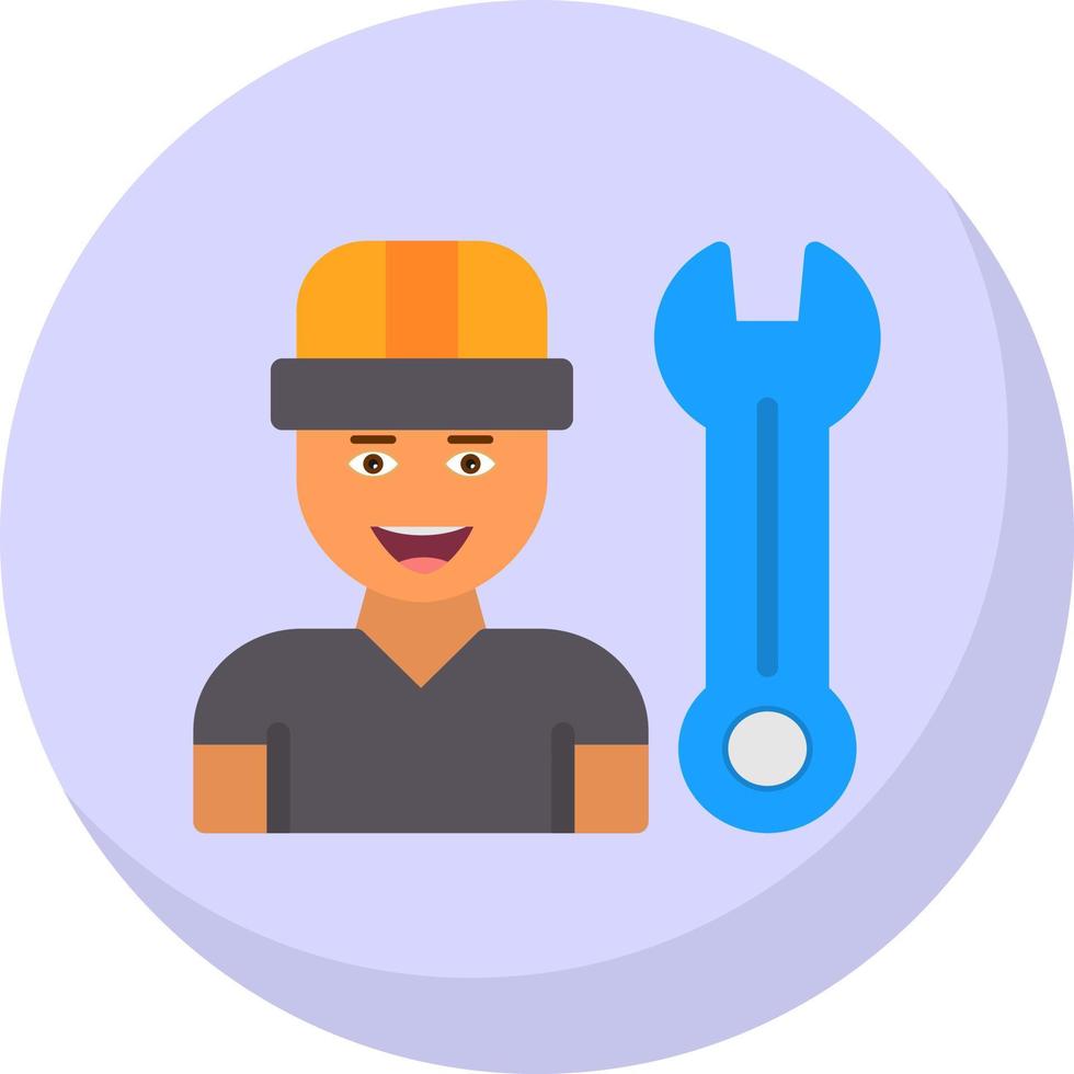 Worker Vector Icon Design
