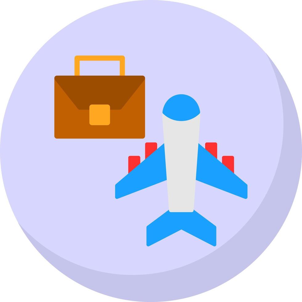 Business Tour Vector Icon Design