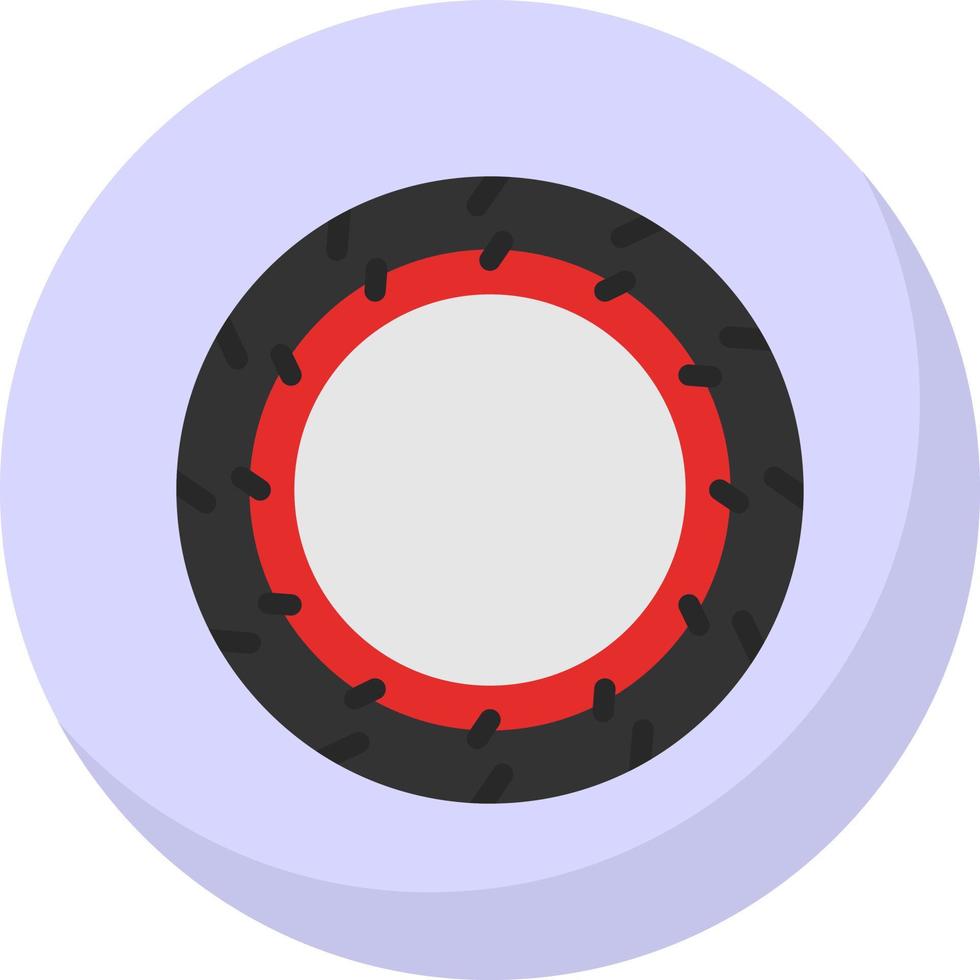 Tyre Vector Icon Design