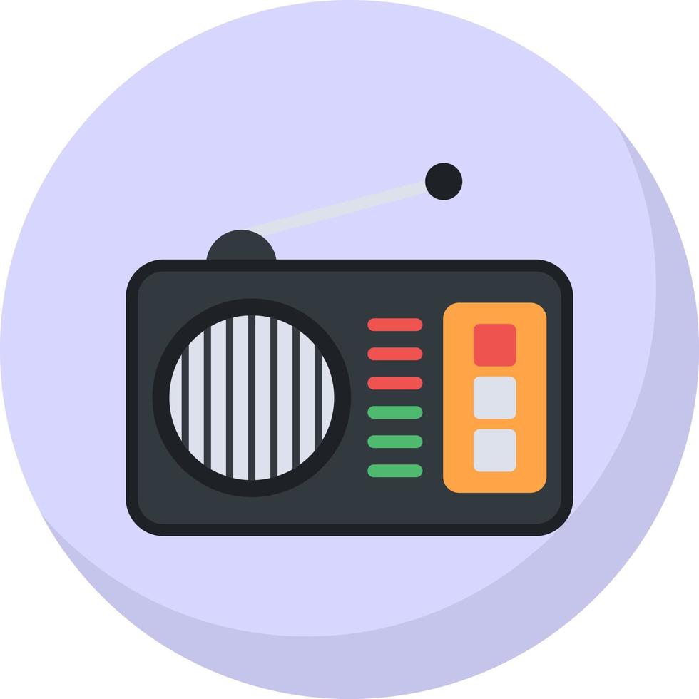 Radio Vector Icon Design
