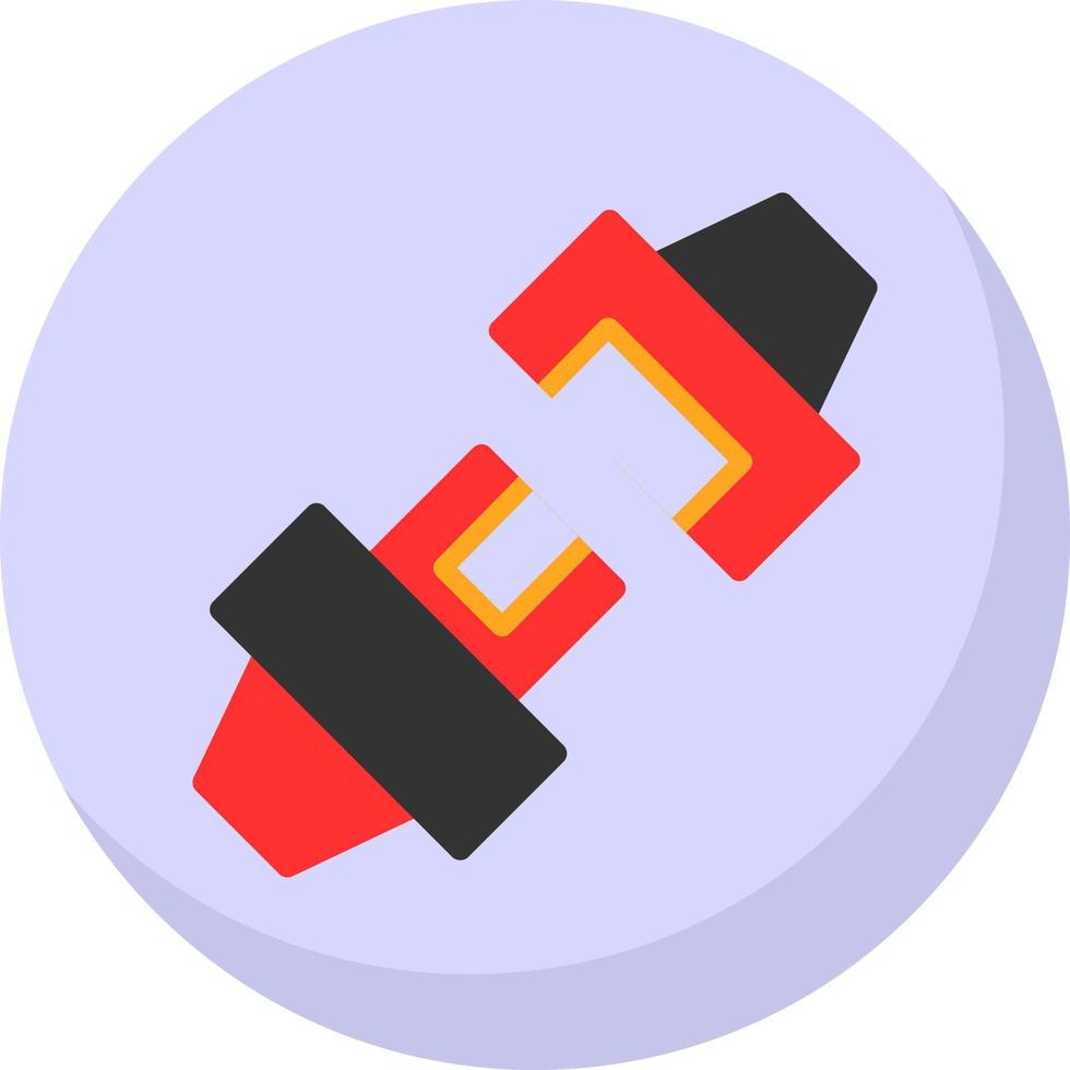 Seat Belt Vector Icon Design