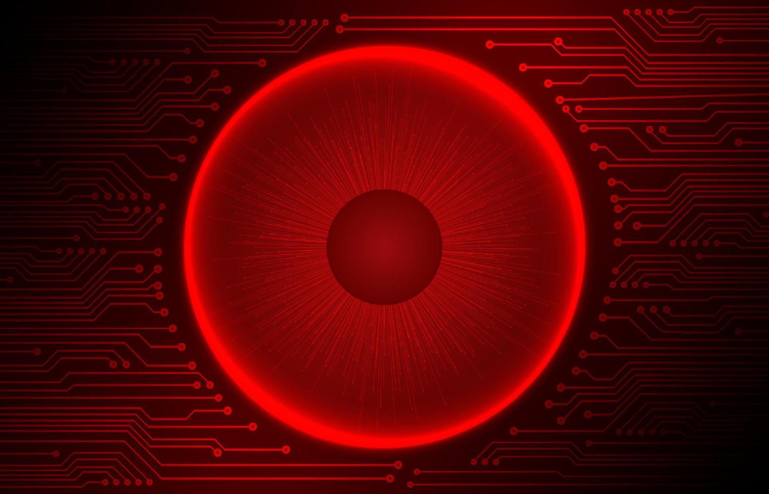 Modern Cybersecurity Technology Background with Globe vector