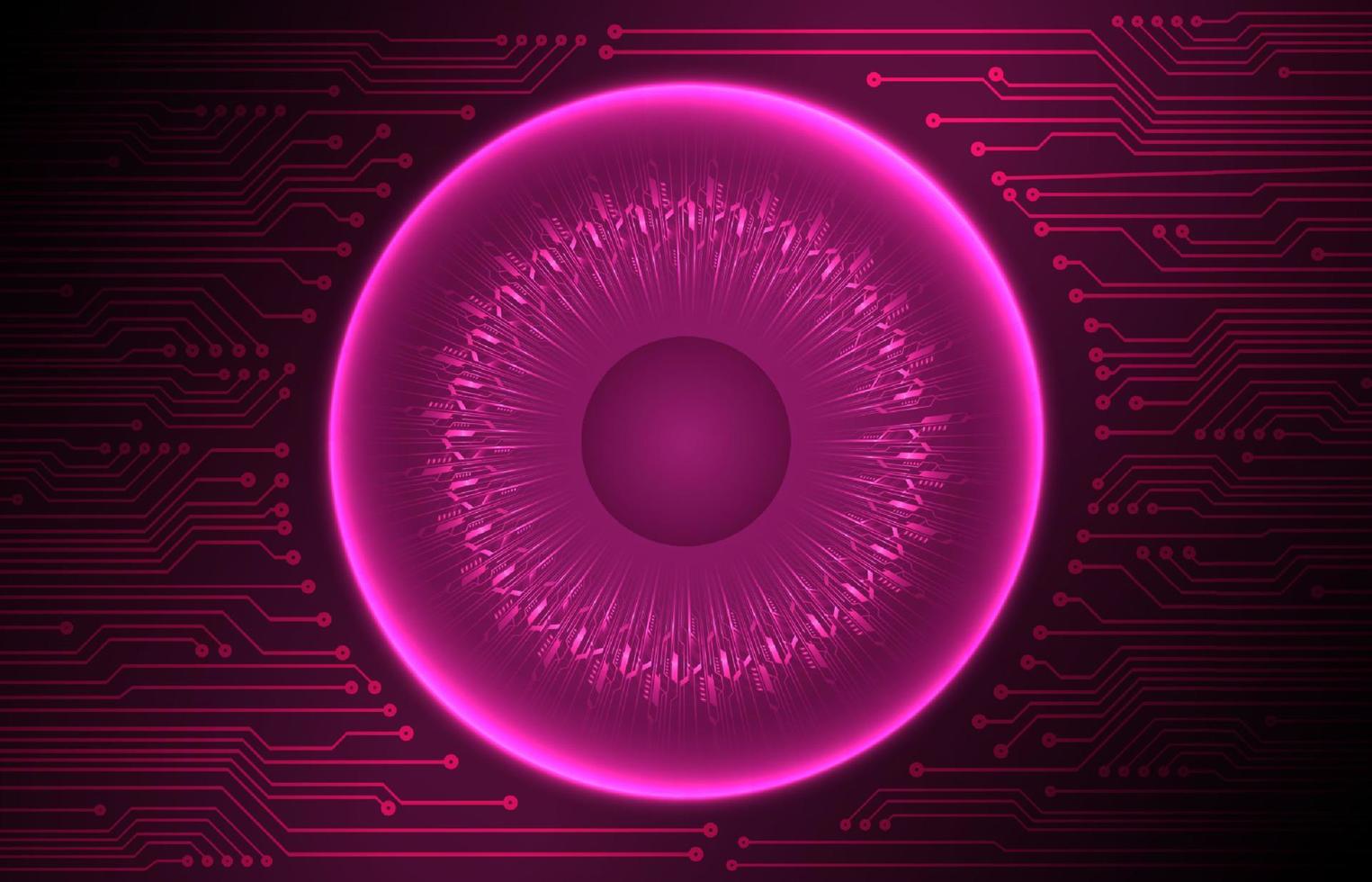 Modern Cybersecurity Technology Background with Globe vector