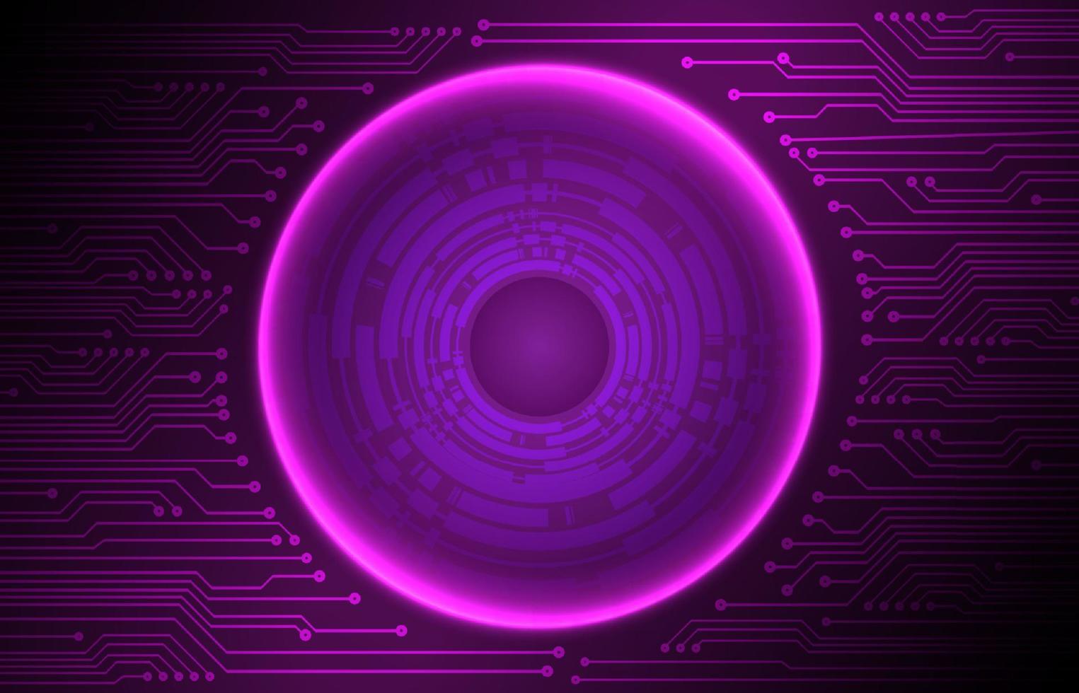 Modern Cybersecurity Technology Background with Globe vector