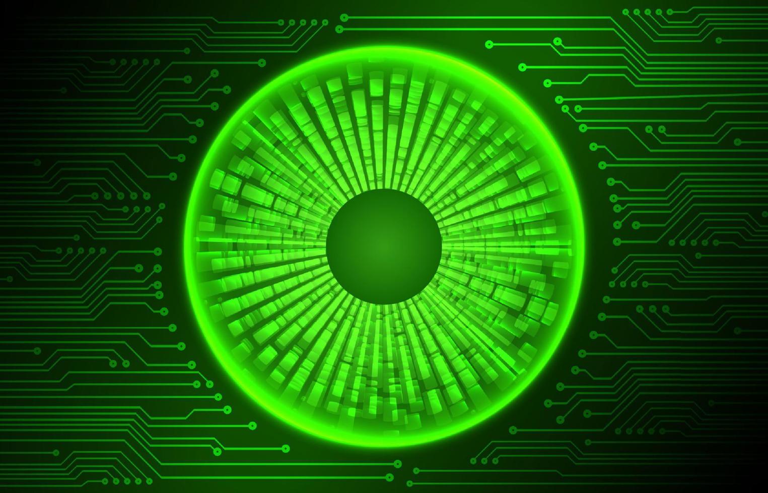 Modern Cybersecurity Technology Background with Globe vector