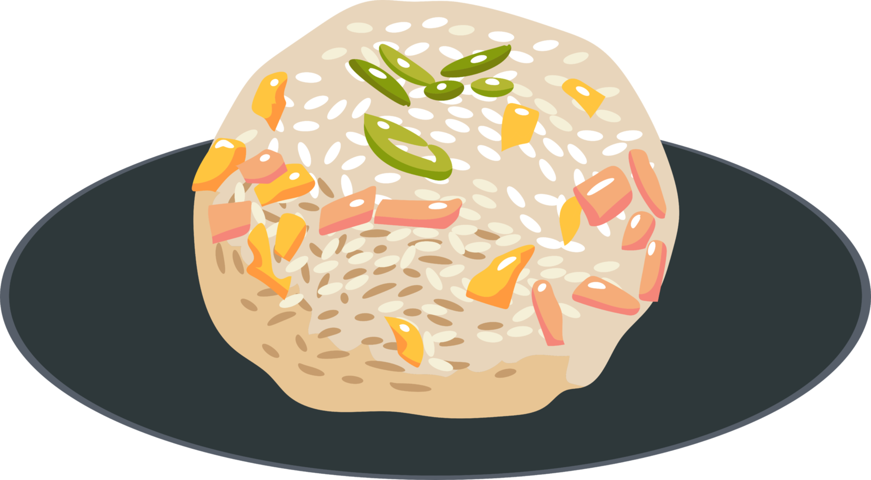 Fried Rice png graphic clipart design