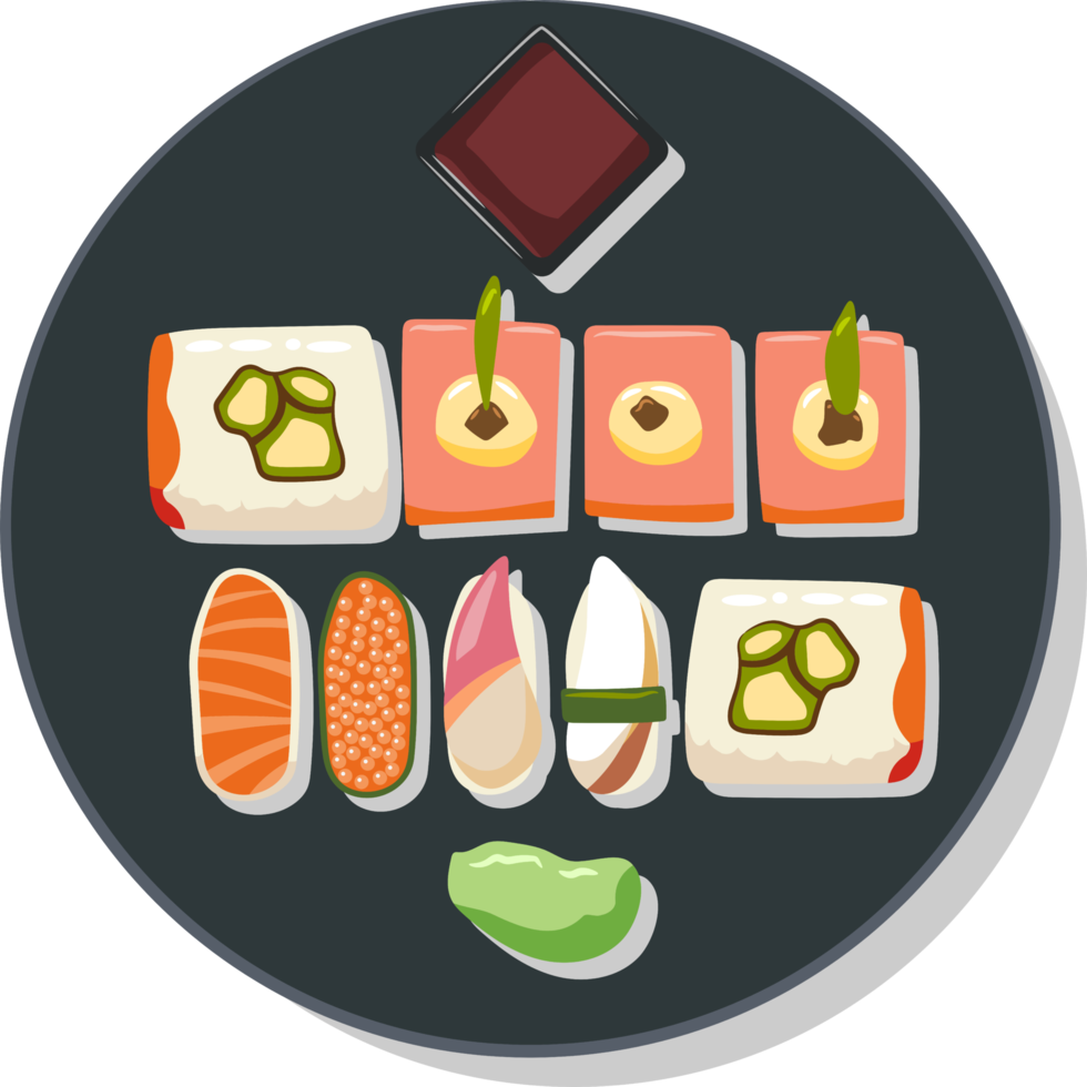 Sushi png grafico clipart design