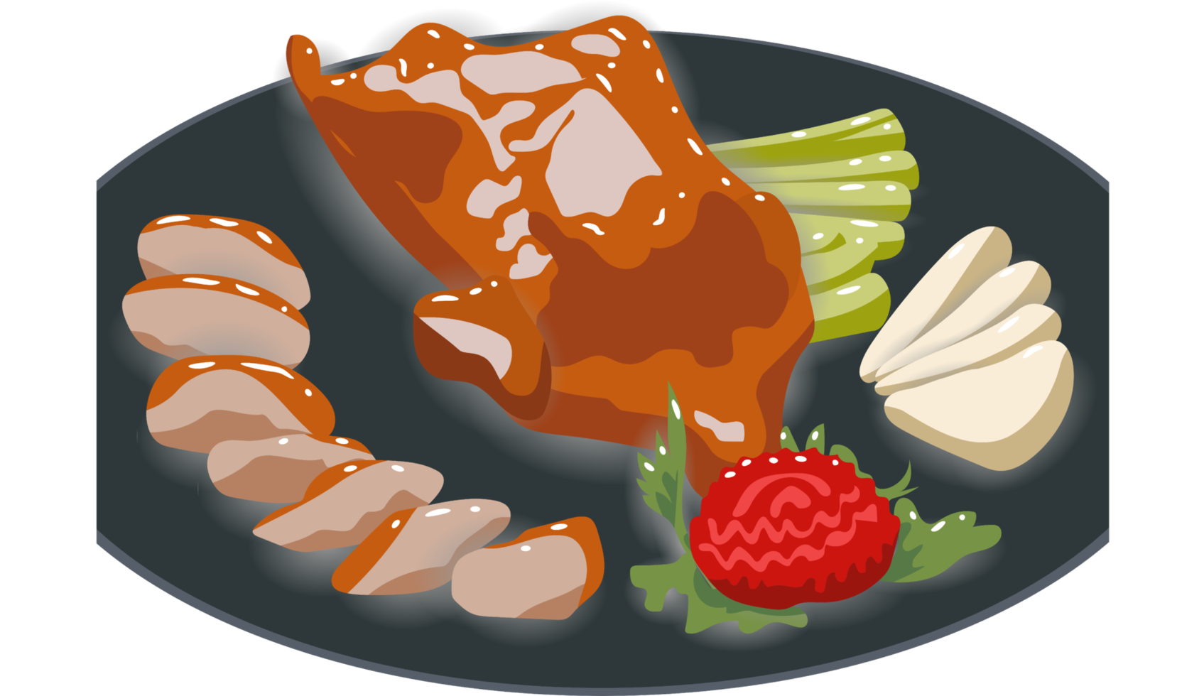 Peking duck png graphic clipart design