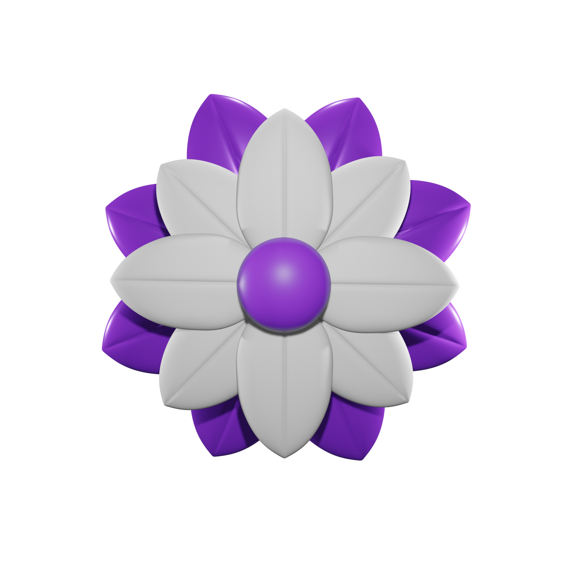Flower Isolated On Transparent Background 3d Illustration Png File Flower Isolated On Transparent Background 3d Illustration Png File