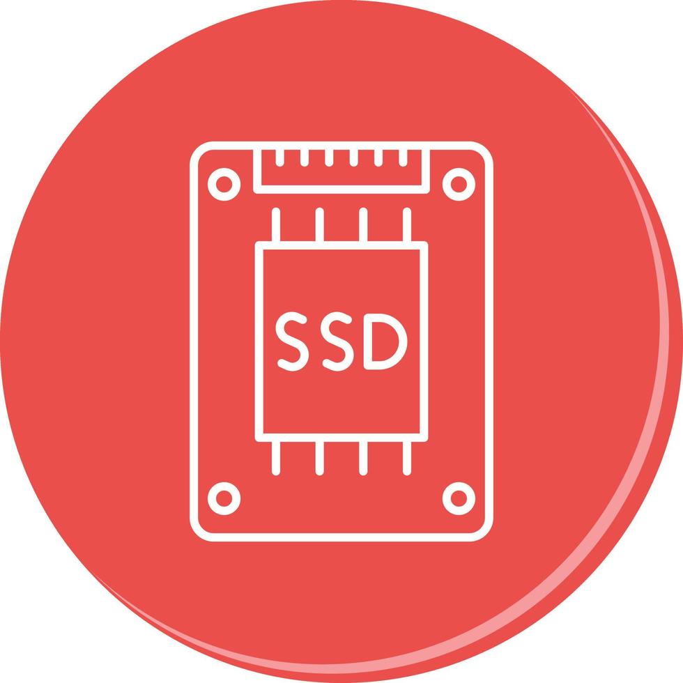 Ssd Vector Icon