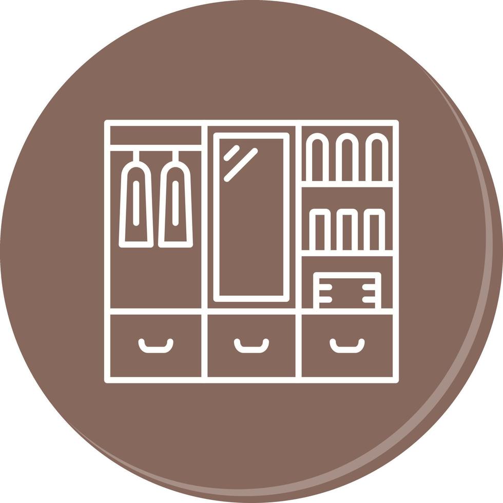 Wardrobe Vector Icon