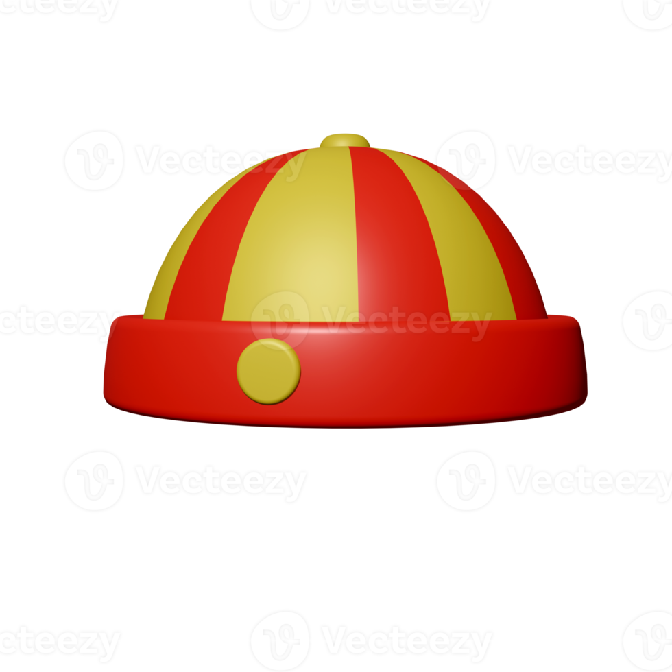 Chinese New Year isolated on transparent background 3d illustration PNG File