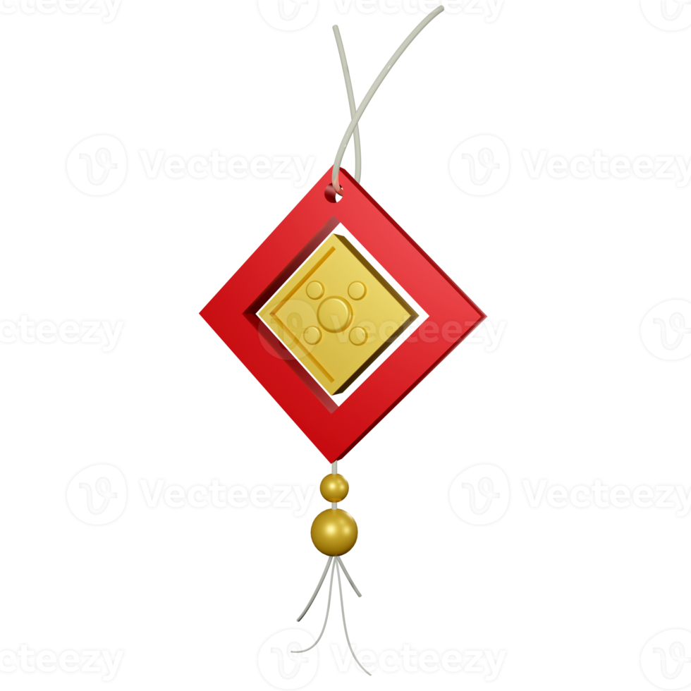 Chinese New Year Isolated on transparent background png file