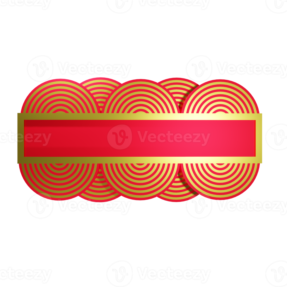 Chinese New Year Isolated on transparent background png file