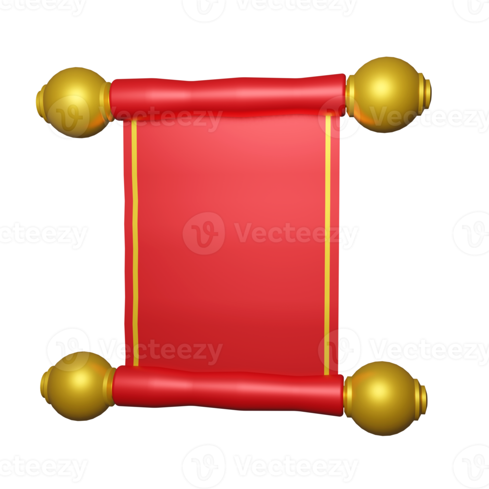Chinese New Year Isolated on transparent background png file