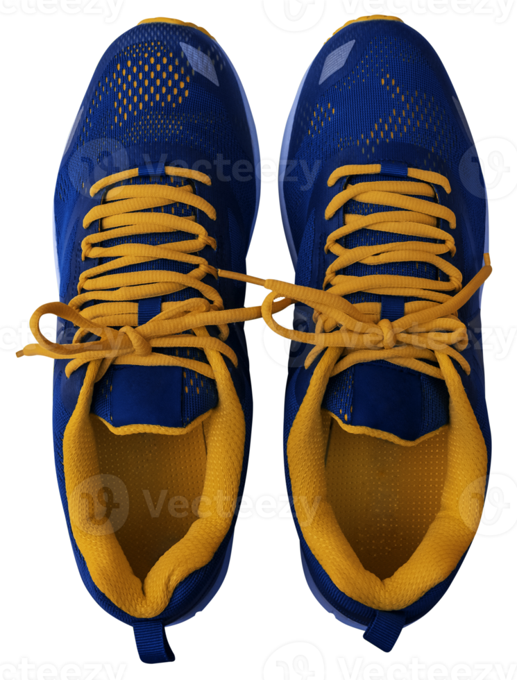 blue sport shoes png
