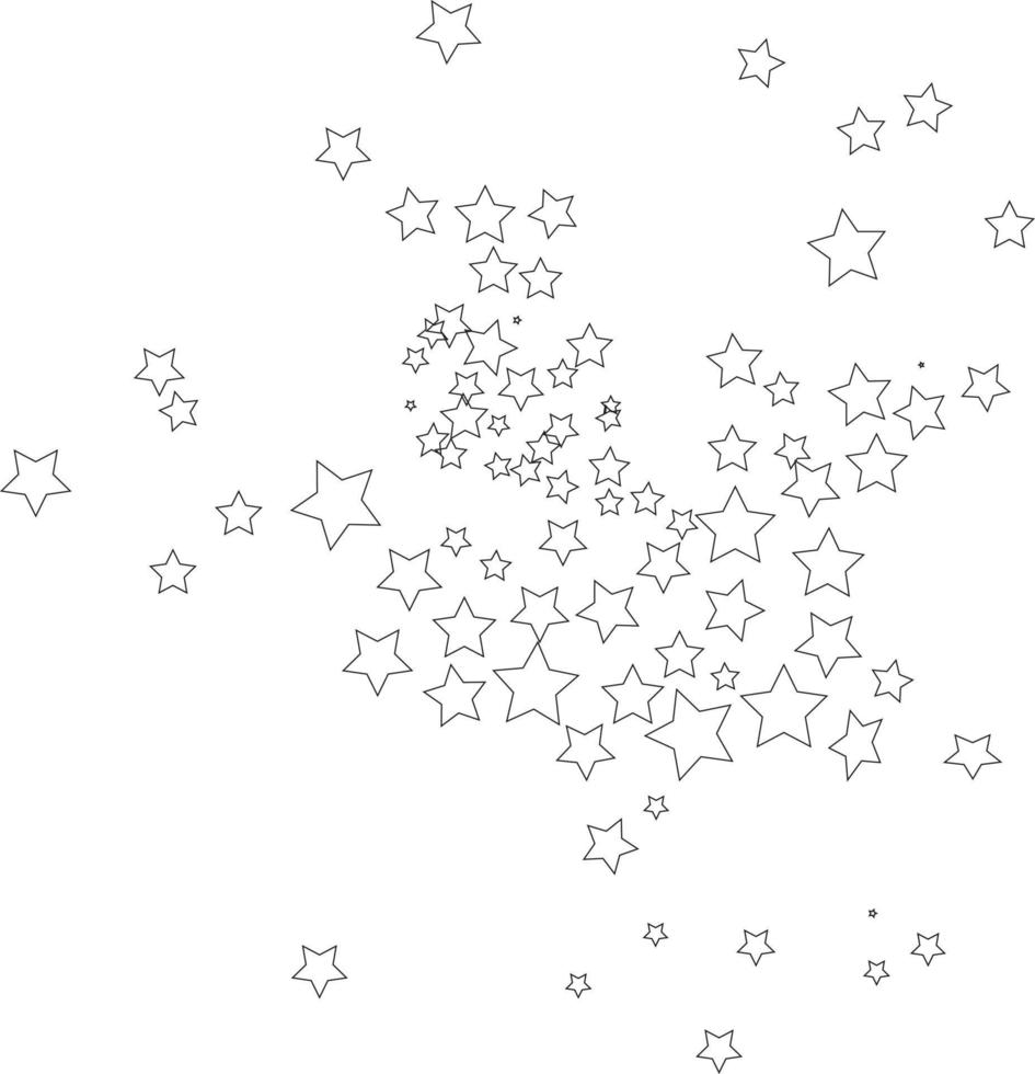 simple star vector design