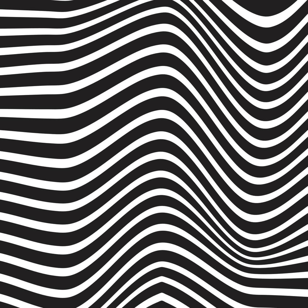 black white wave pattern vector. vector