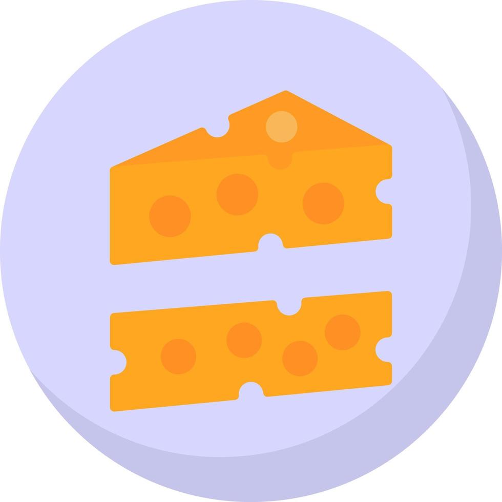 Cheese Vector Icon Design