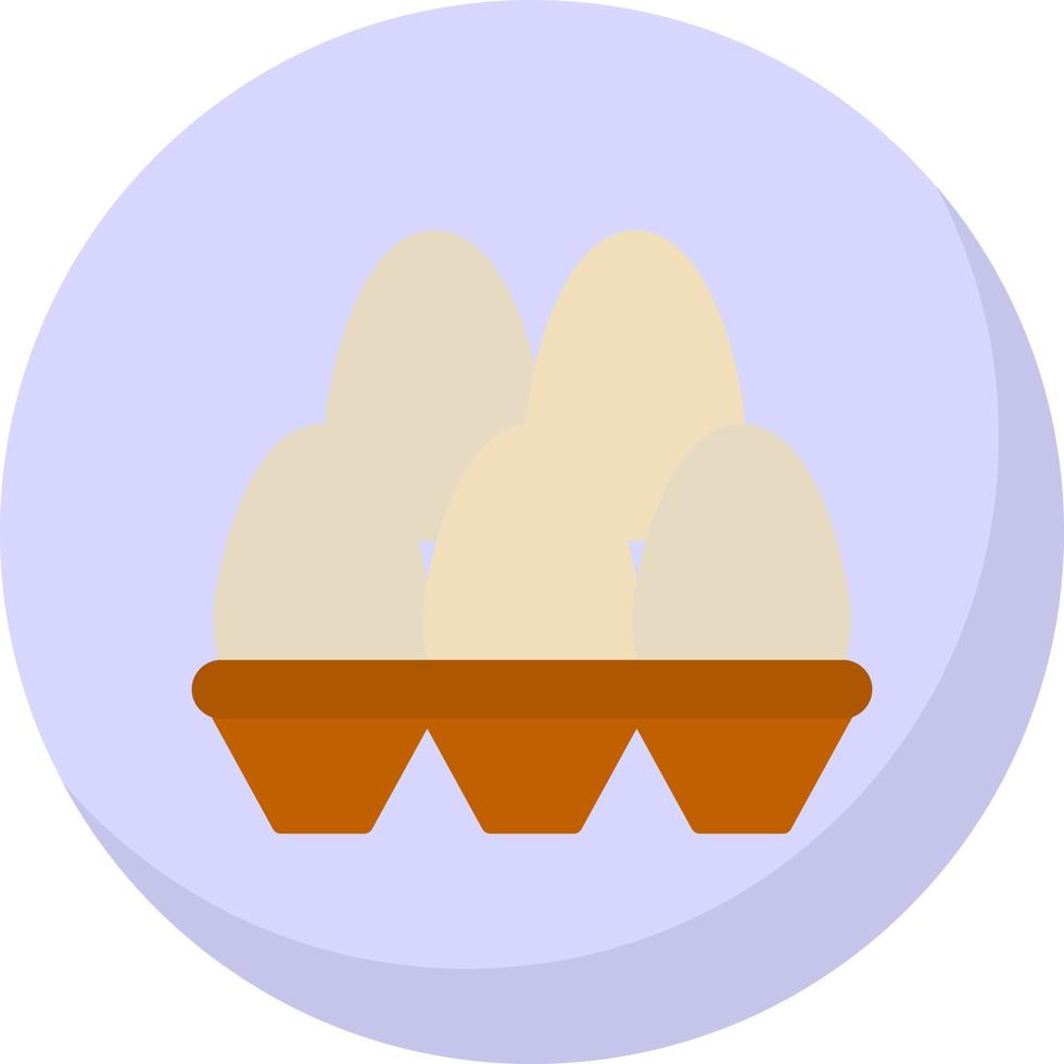 Eggs Vector Icon Design