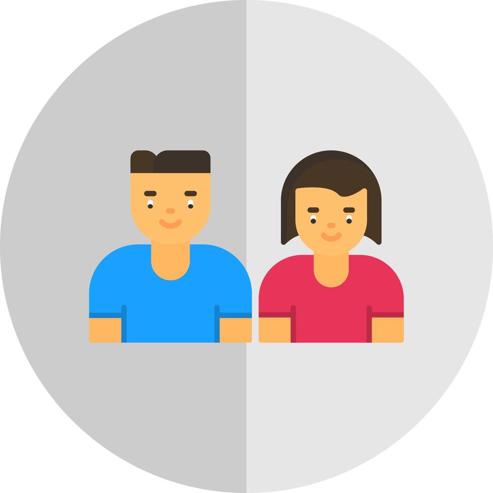 Couple Vector Icon Design