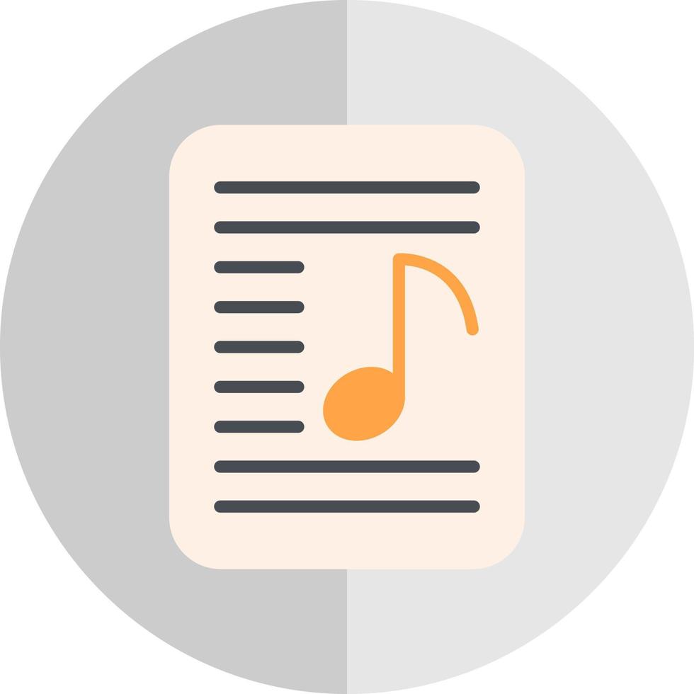 Playlist Vector Icon Design