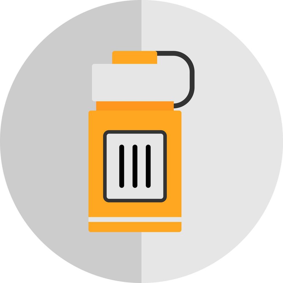 Water Bottle Vector Icon Design
