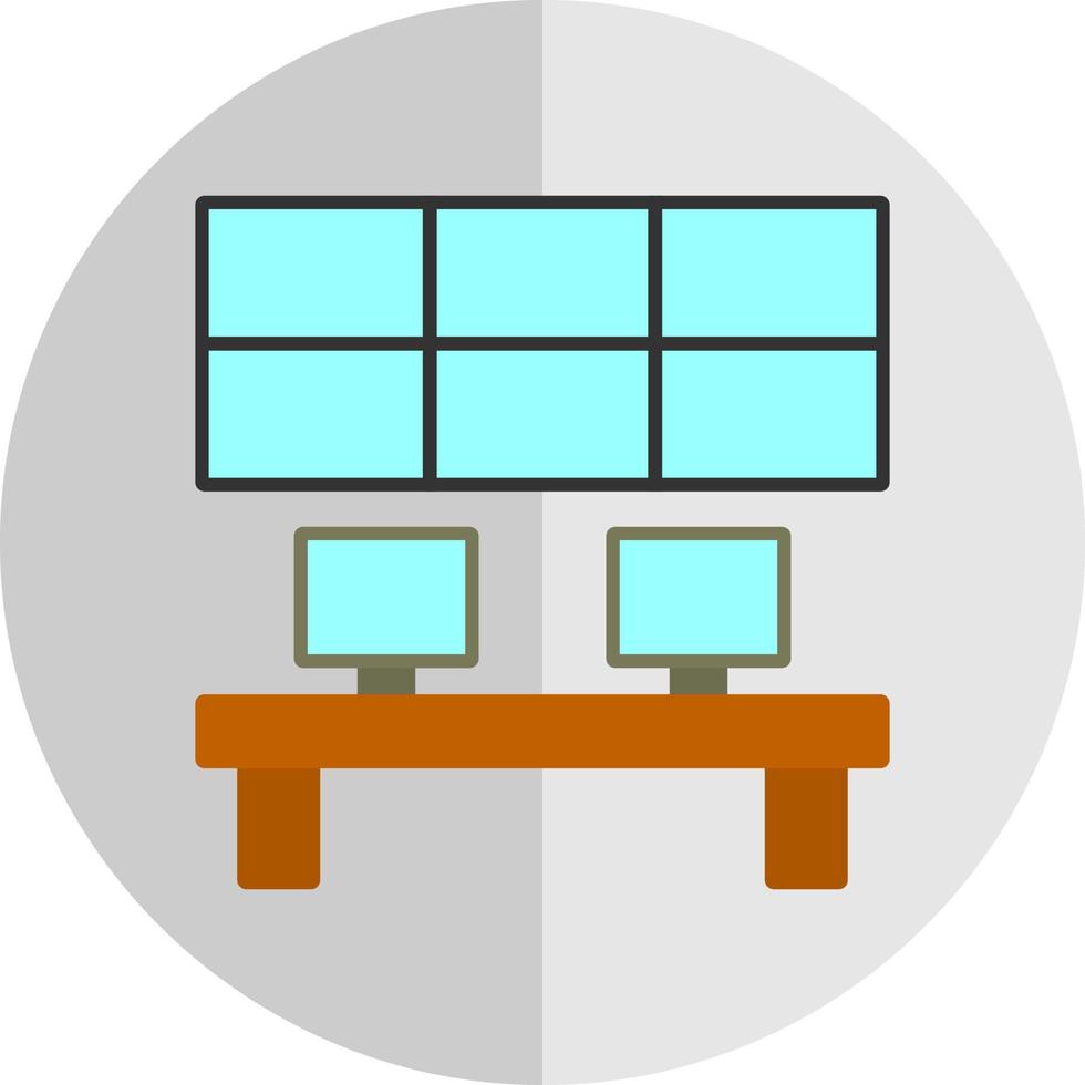 Control ROom Vector Icon Design 19956913 Vector Art at Vecteezy