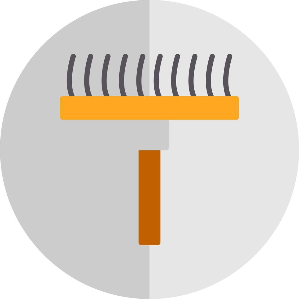 Rake Vector Icon Design