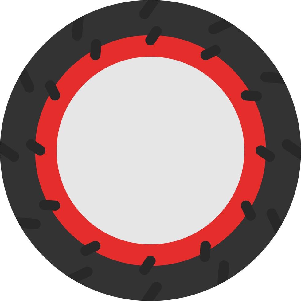 Tyre Vector Icon Design