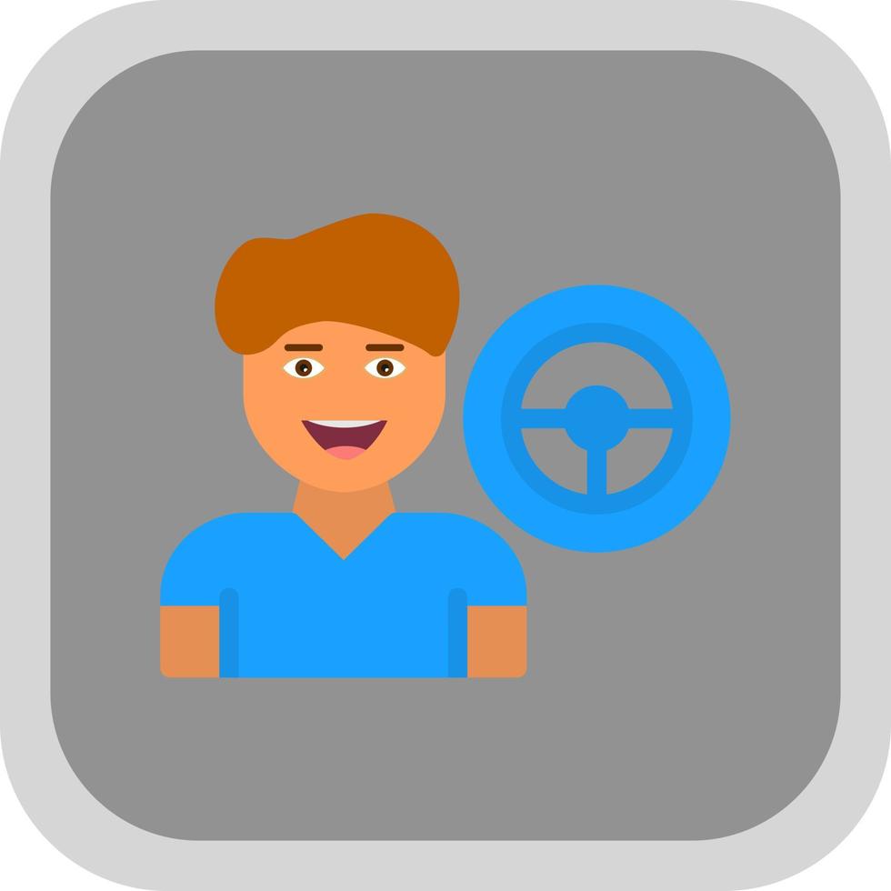 Driving Vector Icon Design