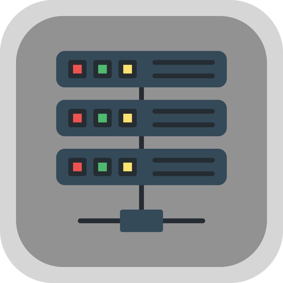 Server Vector Icon Design